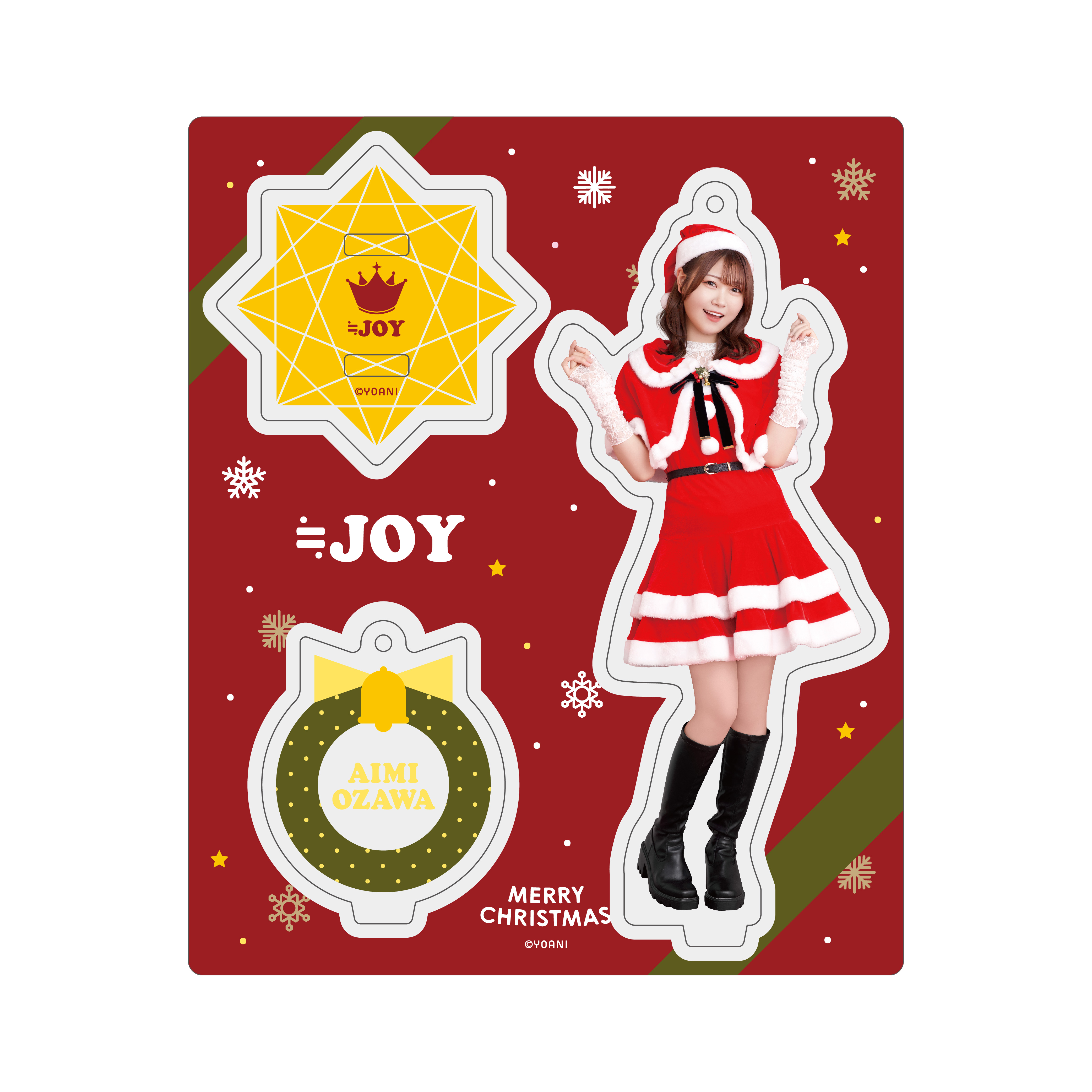 アクリルスタンドキーホルダー（サンタ2024衣装）